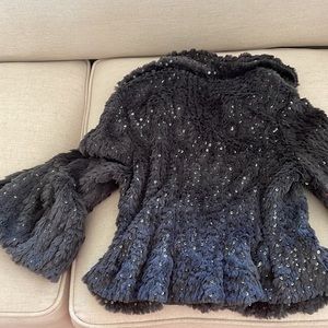 Forever 21 Fur with sequins